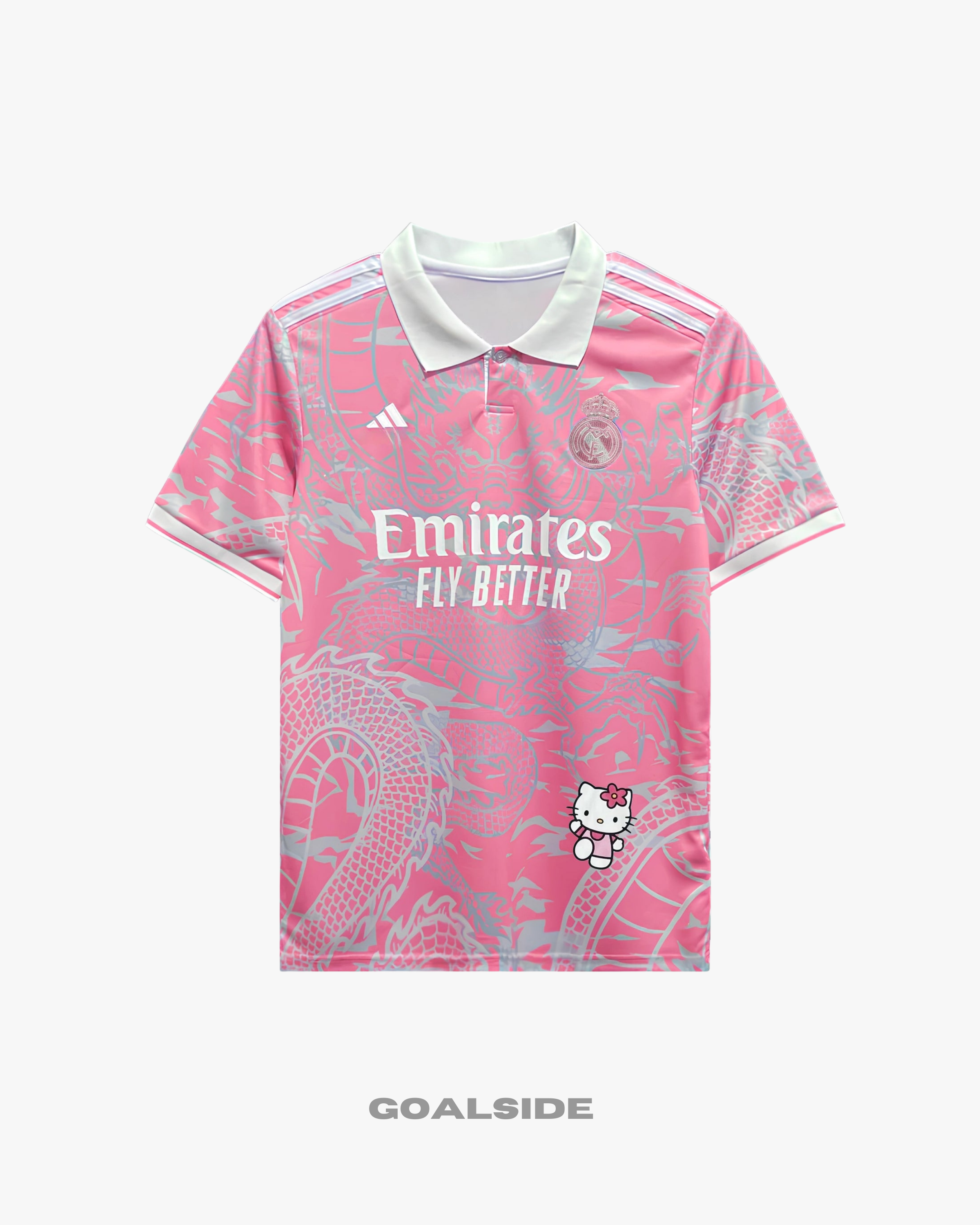 REAL MADRID PINK DRAGONS x HELLO KITTY